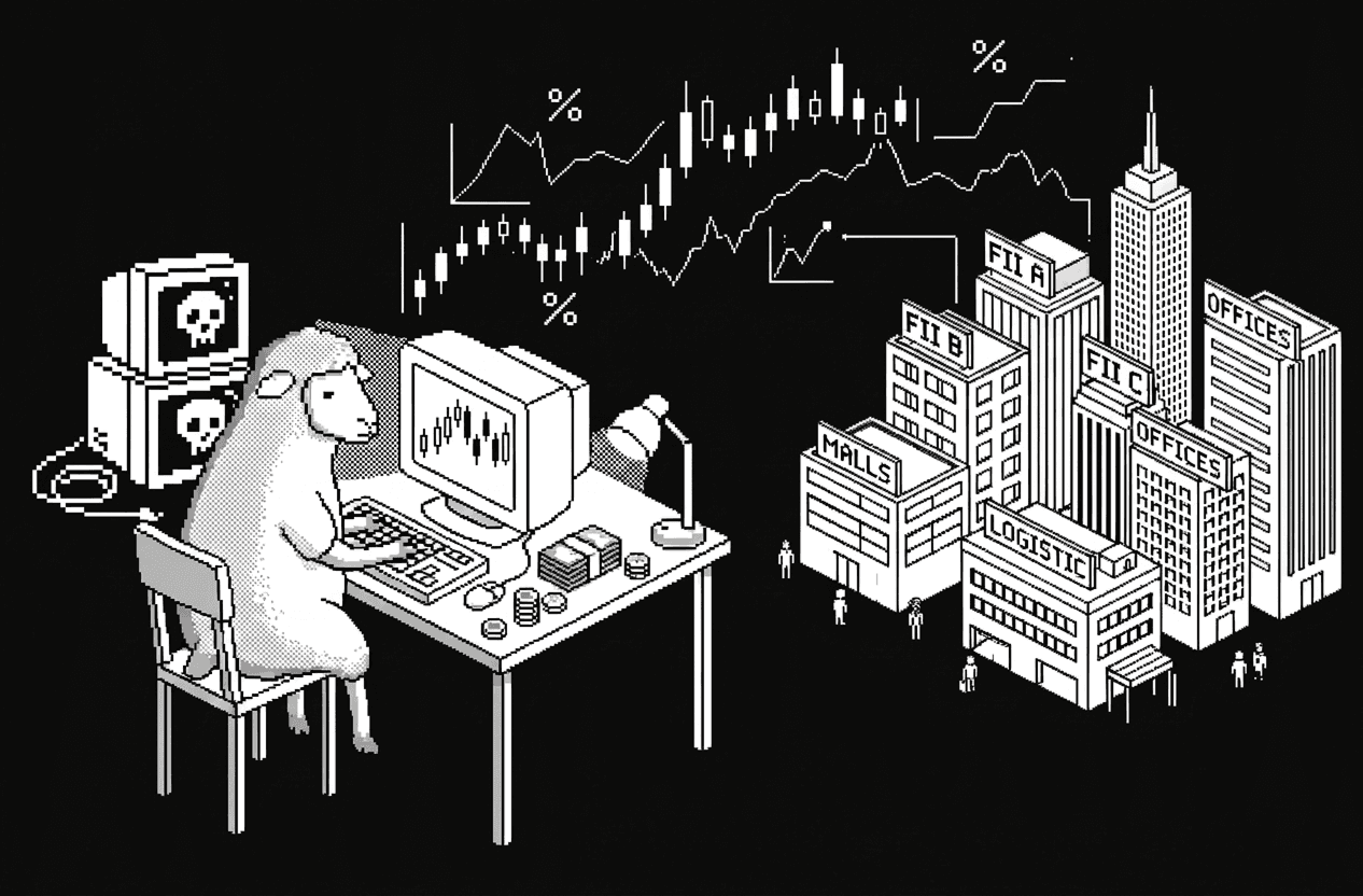 o goat dos FIIs analisando o mercado imobiliário